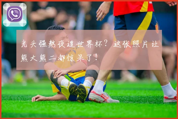 光头强熬夜追世界杯？这张照片让熊大熊二都惊呆了！